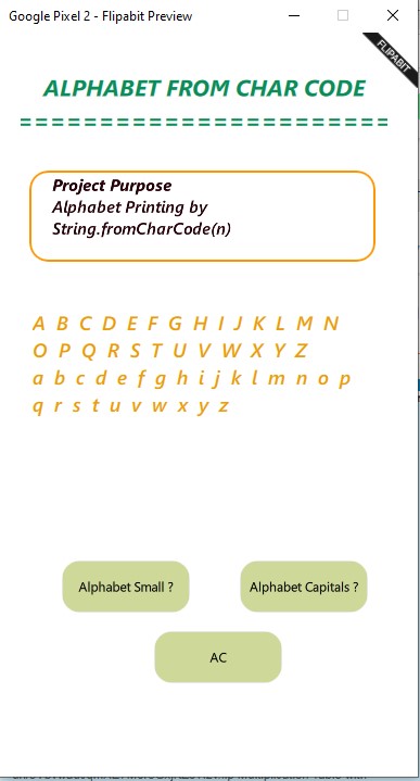 Alphabet -filpabit