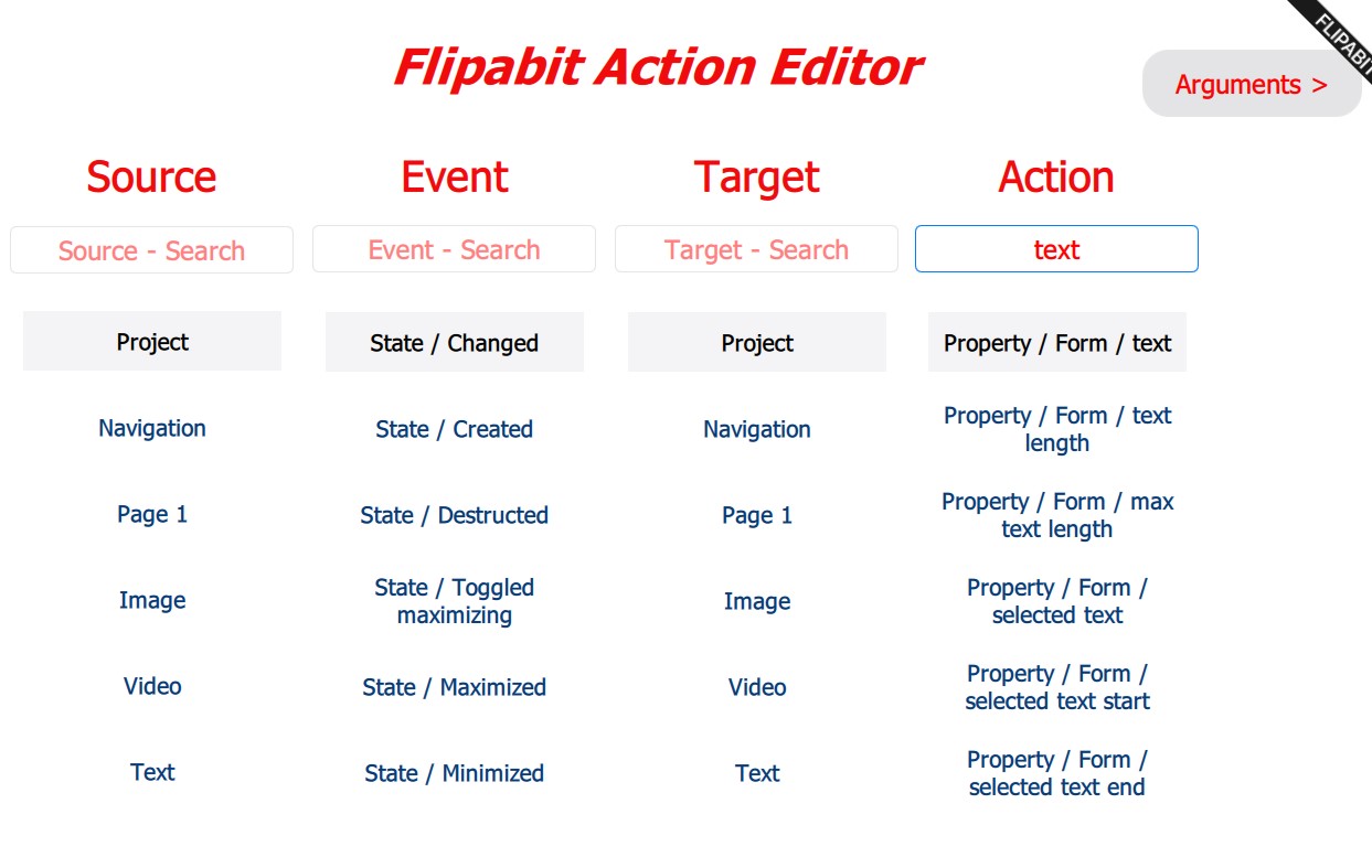 Flipabit Action Editor 1